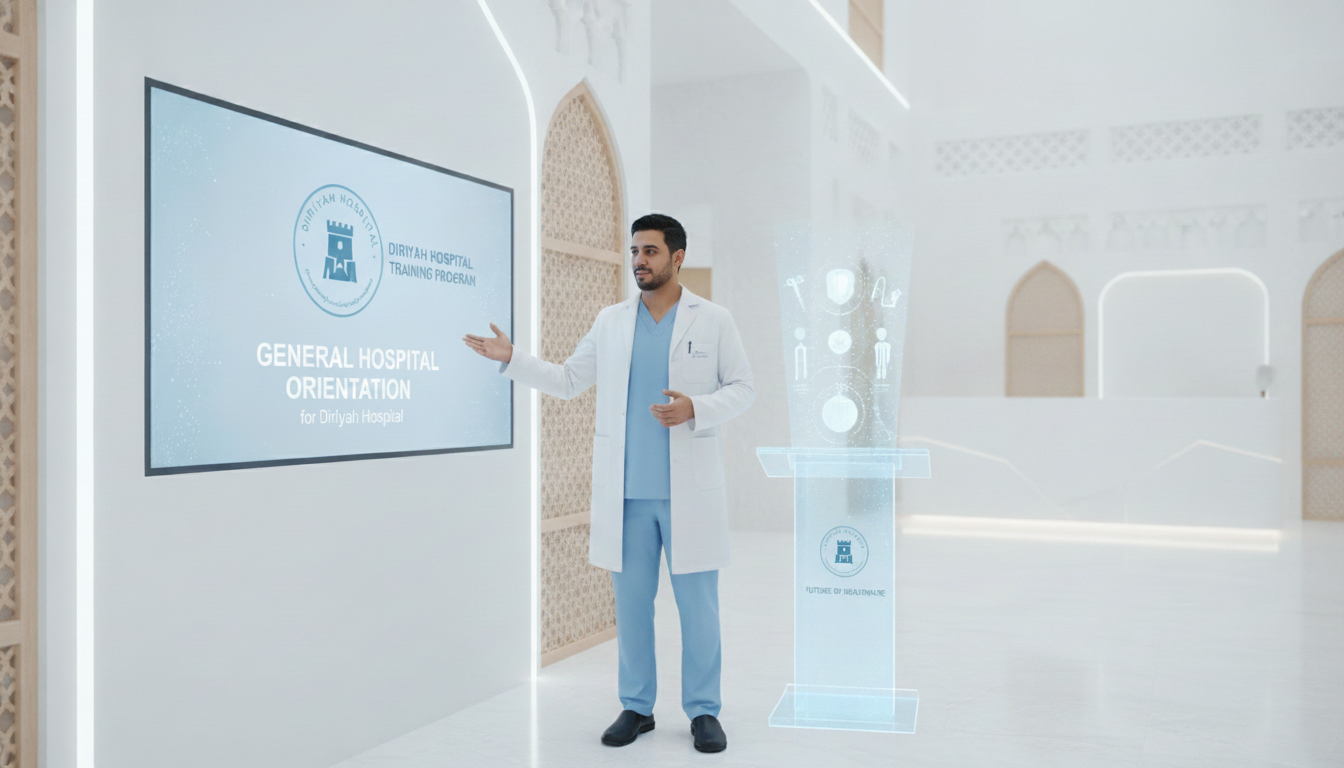 GHO1 - البرنامج التعريفي لمستشفى الدرعية GENERAL HOSPITAL ORIENTATION.