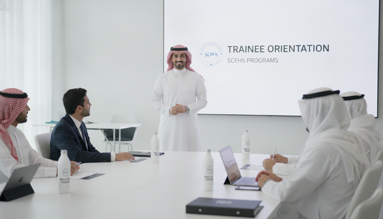 TR101 - Trainee's Orientation For SCFHS Programs 